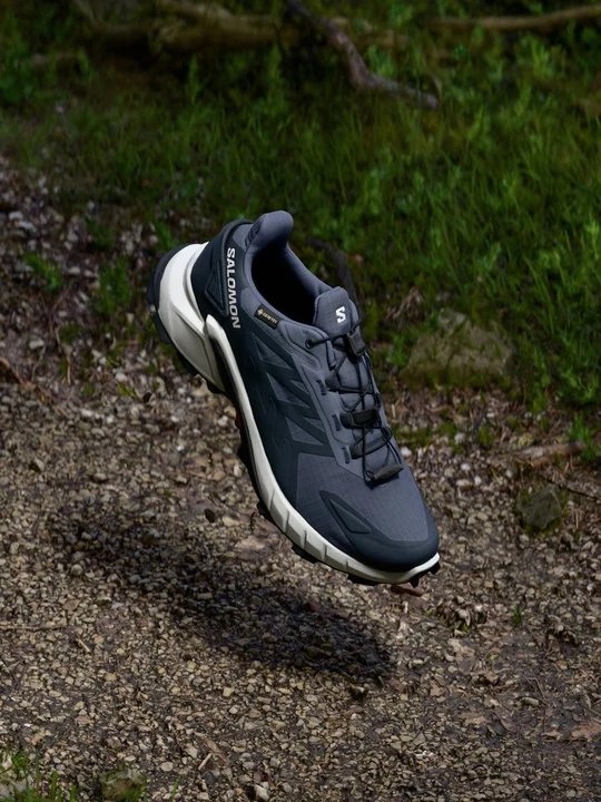 Foto van product Trail hardloopschoenen Salomon donkergrijs