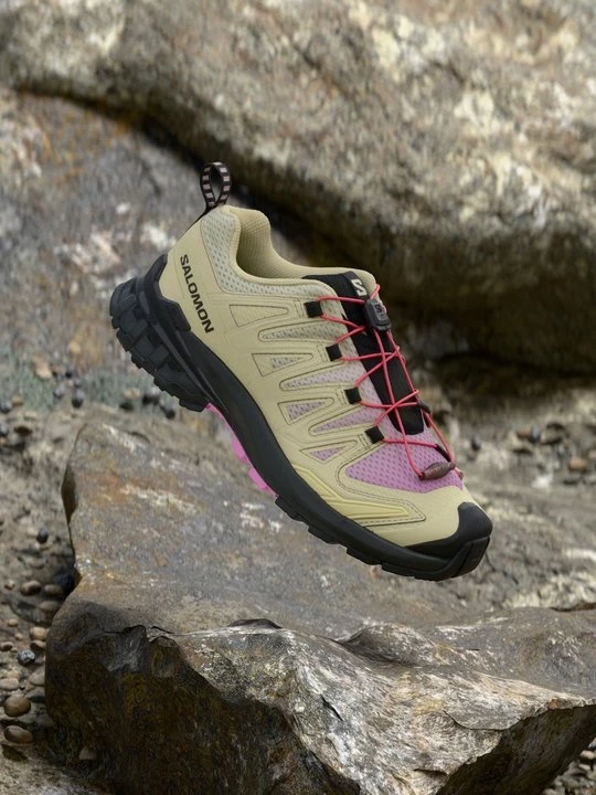 Foto van product Trail hardloopschoenen Salomon kaki