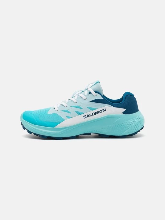 Foto van product Trail hardloopschoenen Salomon lichtblauw