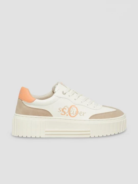 Foto van product Trainers met plateauzool en logodetail s.Oliver