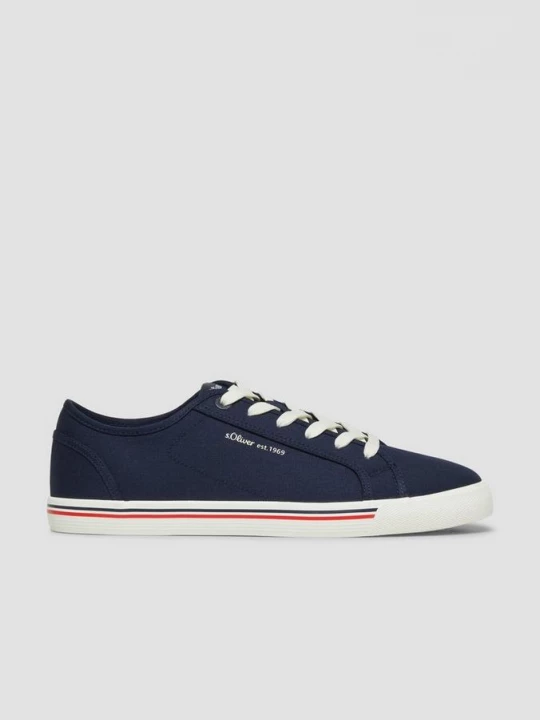Foto van product Trainers met streepdetail s.Oliver blauw