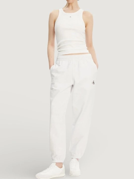 Foto van product Trainingsbroek Calvin Klein Jeans wit