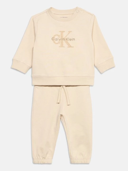 Foto van product Trainingspak Calvin Klein Jeans zandkleur