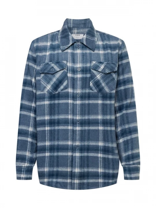 Foto van product TRAPP Tussenjas 'Diego' blauw / donkerblauw / wit