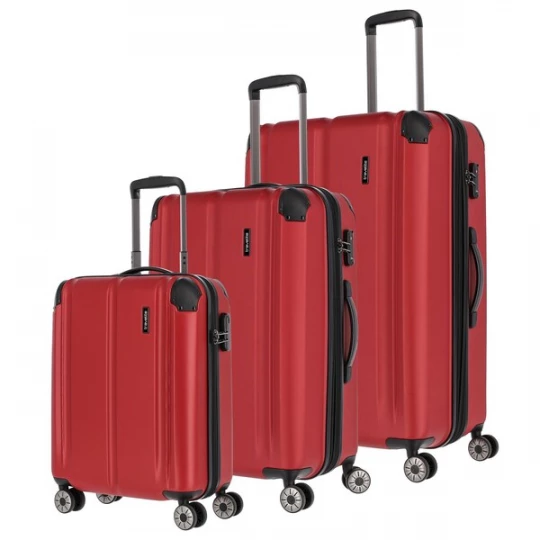 Foto van product TRAVELITE Kofferset rood / zwart