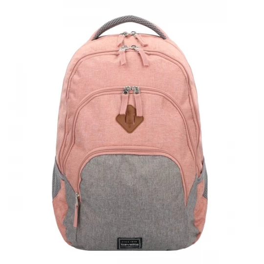 Foto van product TRAVELITE Rugzak 'Basic' grijs / oudroze
