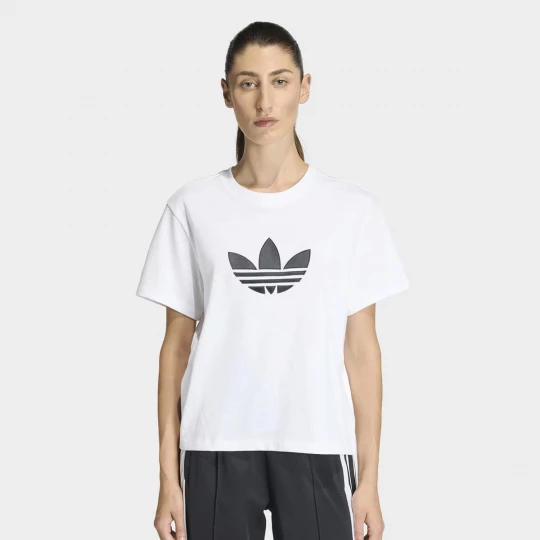 Foto van product Trefoil Boxy Tee adidas Originals wit