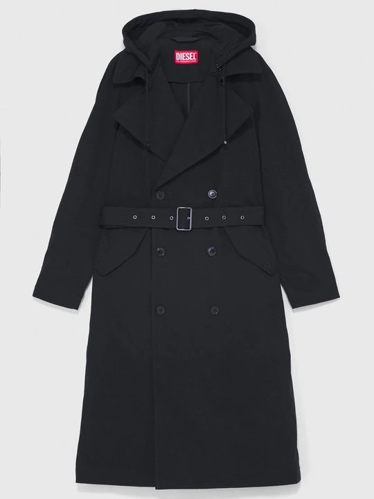 Foto van product Trenchcoat Diesel zwart