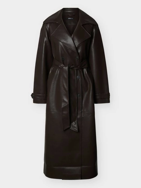 Foto van product Trenchcoat Gina Tricot bruin