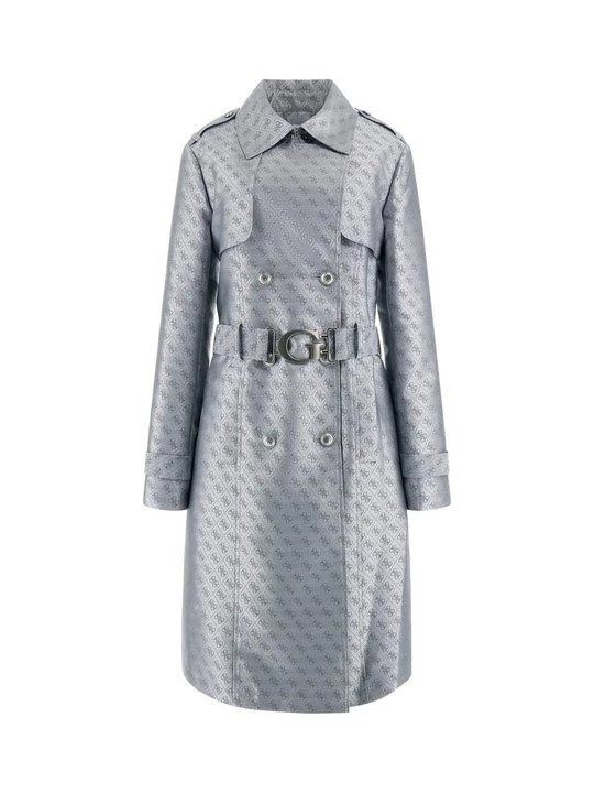 Foto van product Trenchcoat Guess lichtblauw