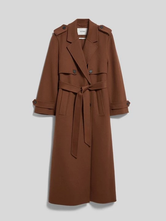 Foto van product Trenchcoat IVY & OAK donkerbruin
