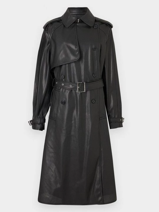 Foto van product Trenchcoat KARL LAGERFELD zwart