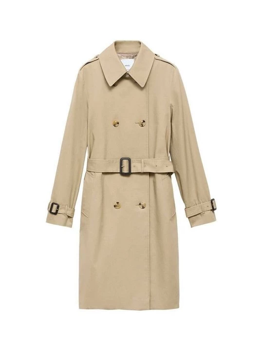 Foto van product Trenchcoat Mango beżowy