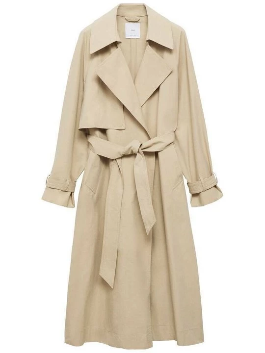Foto van product Trenchcoat Mango beżowy
