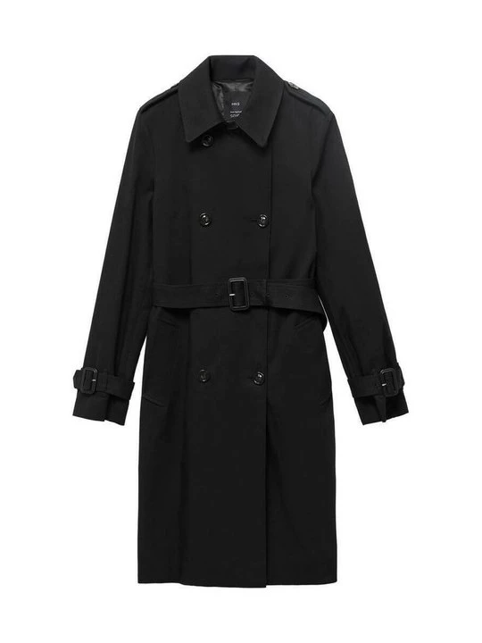 Foto van product Trenchcoat Mango zwart