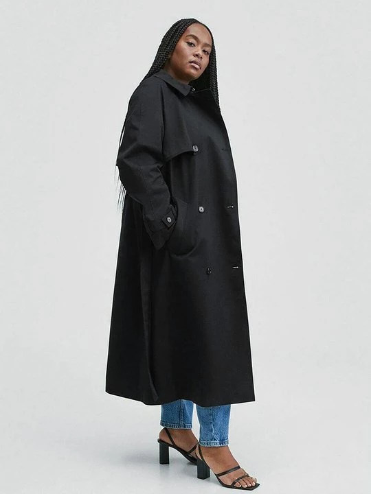 Foto van product Trenchcoat Mango zwart