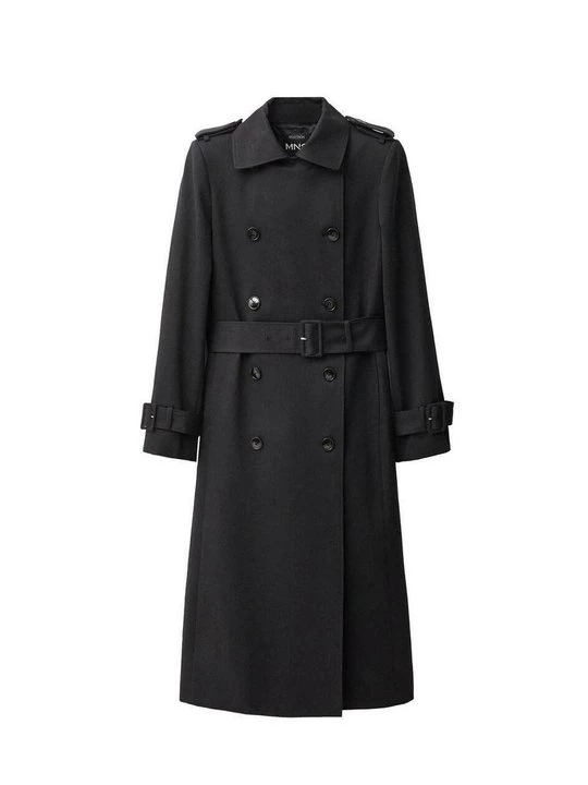Foto van product Trenchcoat Mango zwart