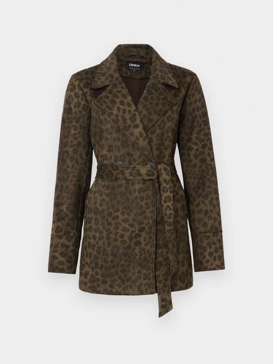 Foto van product Trenchcoat Only donkergroen