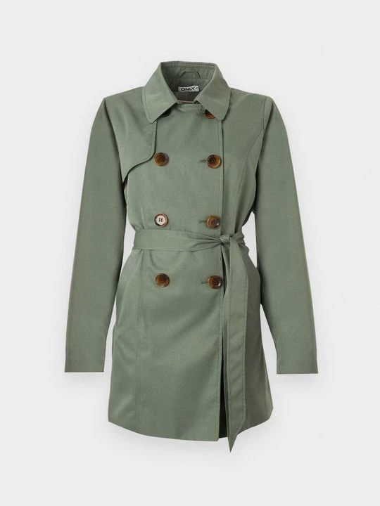 Foto van product Trenchcoat Only groen