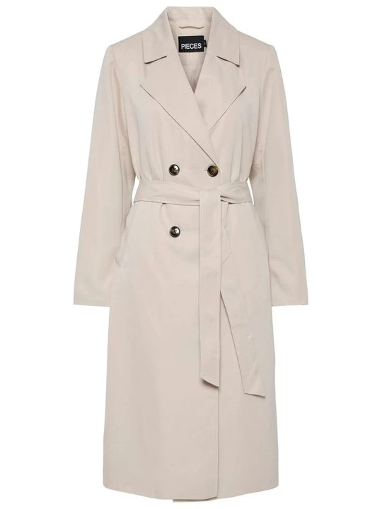 Foto van product Trenchcoat Pieces crème