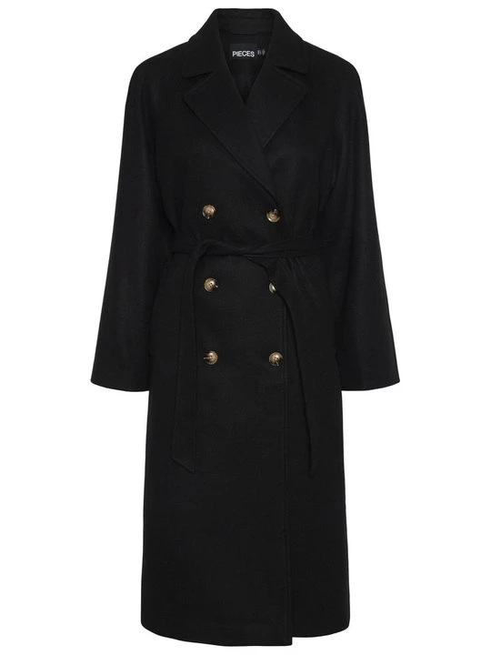 Foto van product Trenchcoat Pieces zwart