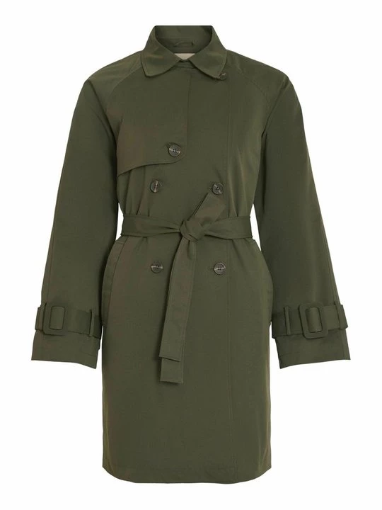 Foto van product Trenchcoat Vila donkergroen