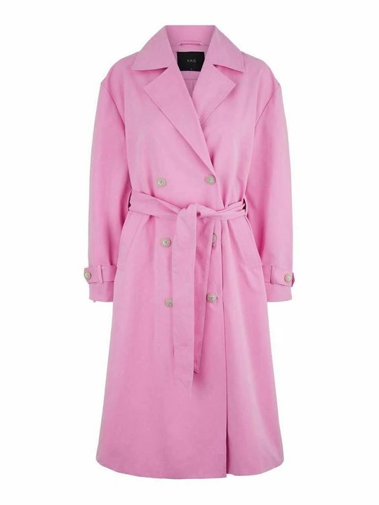 Foto van product Trenchcoat Y.A.S donkerroze