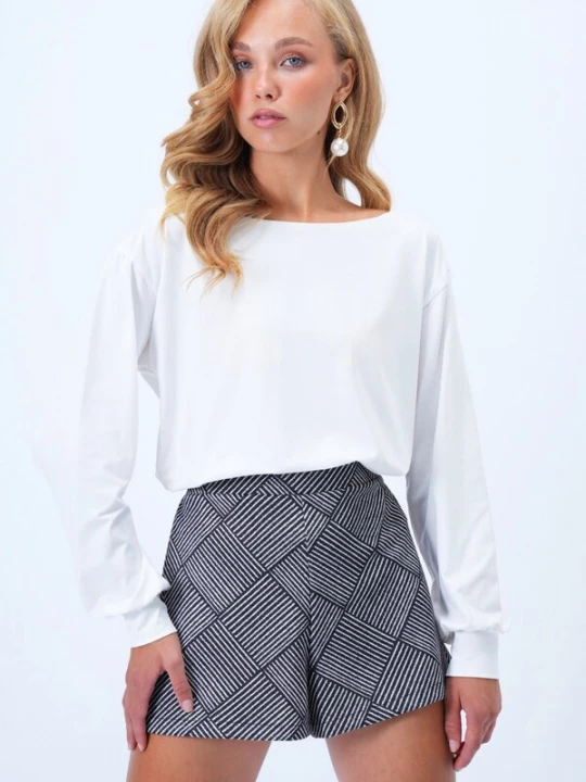 Foto van product Trend Alaçatı Stili Shirt wit