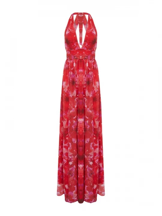 Foto van product Trendyol Avondjurk orchidee / rosé / rood