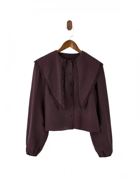 Foto van product Trendyol Blouse chocoladebruin