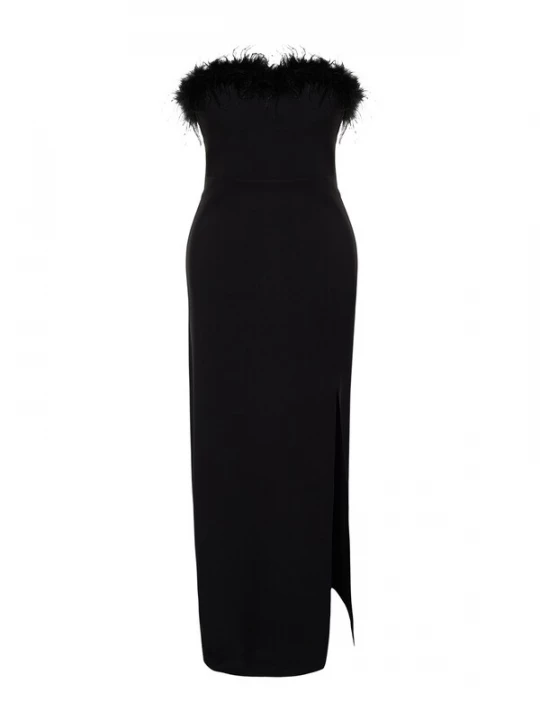 Foto van product Trendyol Curve Avondjurk zwart