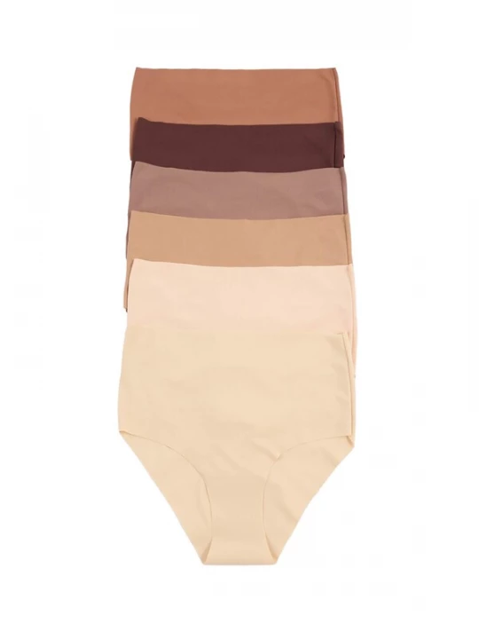 Foto van product Trendyol Curve Broekje beige / crème / nude / bruin / mokka / donkerbruin