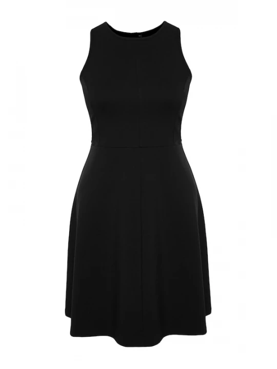 Foto van product Trendyol Curve Cocktailjurk zwart