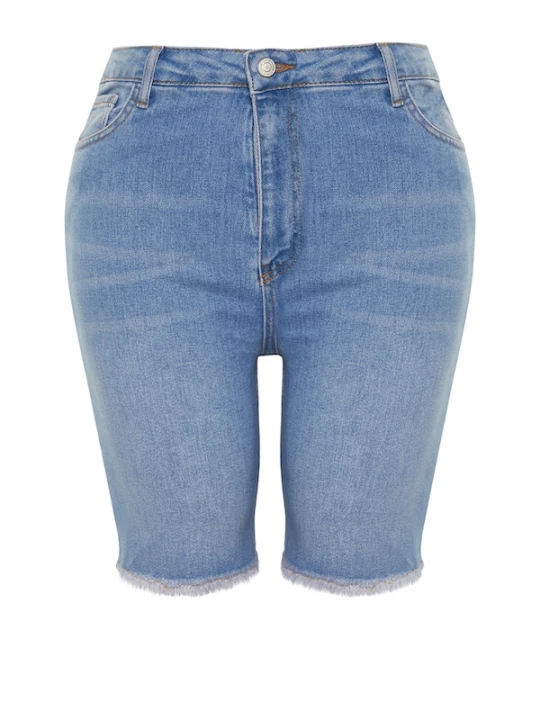 Foto van product Trendyol Curve Jeans blauw denim
