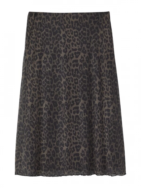 Foto van product Trendyol Curve Rok kaki / zwart