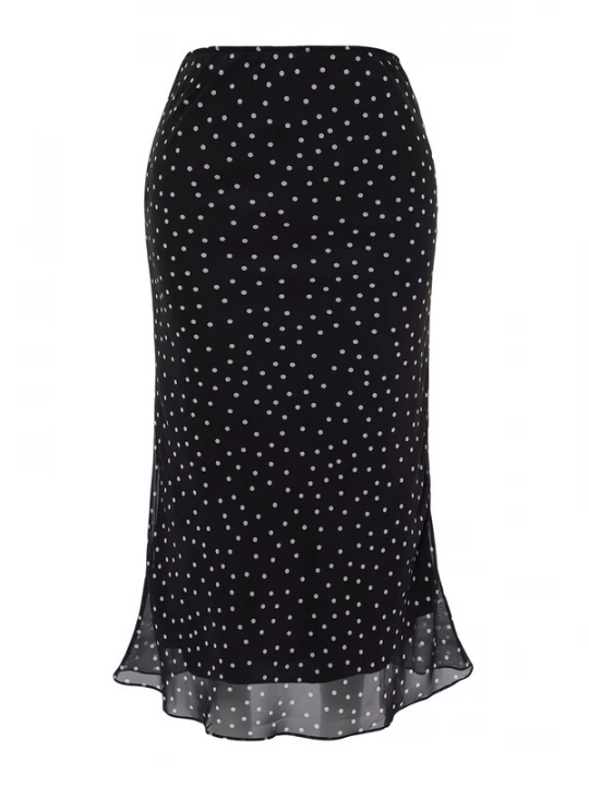 Foto van product Trendyol Curve Rok zwart / wit