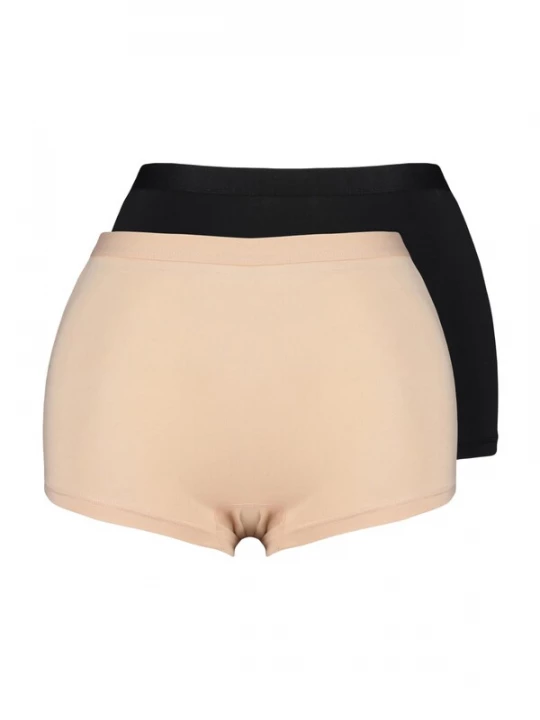 Foto van product Trendyol Curve Shapingbroek nude / zwart