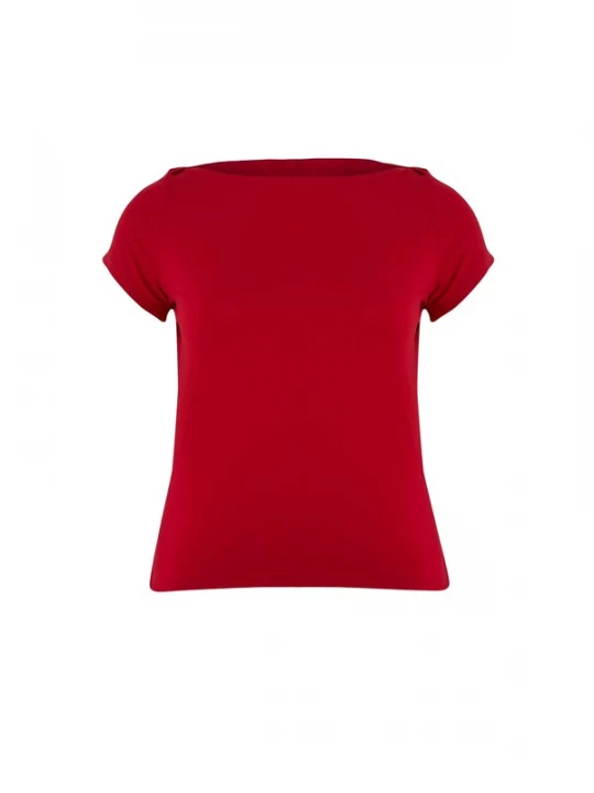 Foto van product Trendyol Curve Shirt kersrood