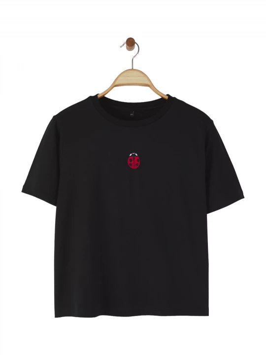 Foto van product Trendyol Curve Shirt rood / zwart / wit