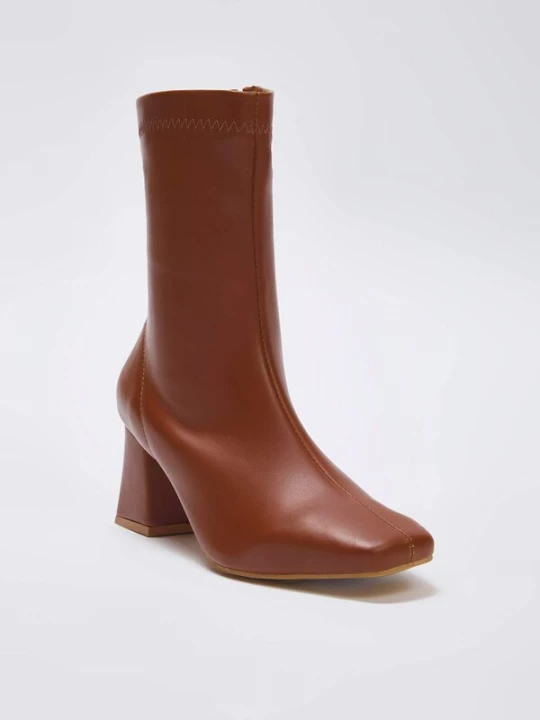 Foto van product Trendyol Enkellaarsjes cognac