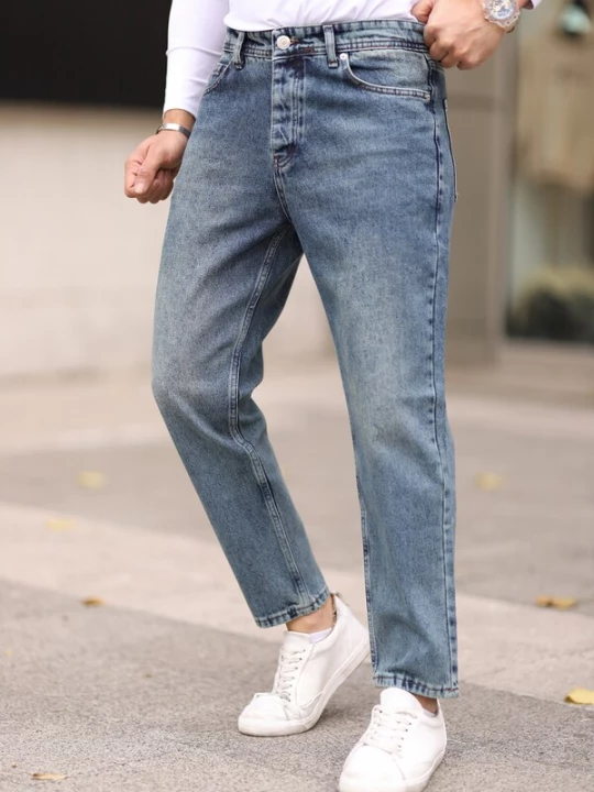 Foto van product Trendyol Jeans blauw denim