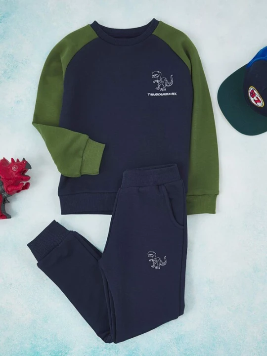 Foto van product Trendyol Joggingpak olijfgroen / petrol
