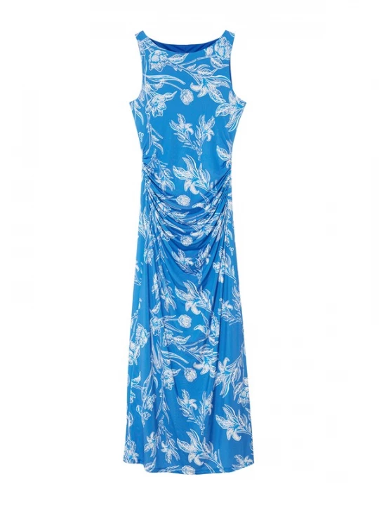 Foto van product Trendyol Jurk blauw / wit