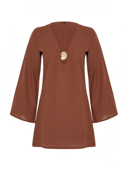 Foto van product Trendyol Jurk bruin