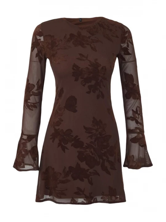 Foto van product Trendyol Jurk bruin / donkerbruin