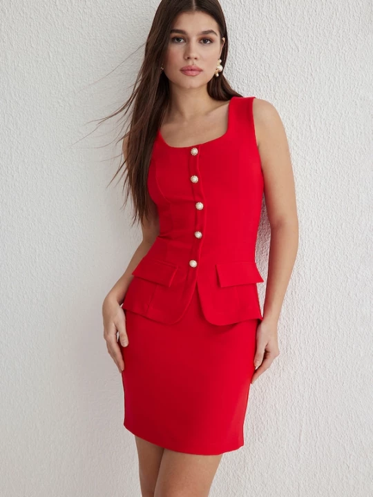 Foto van product Trendyol Jurk rood