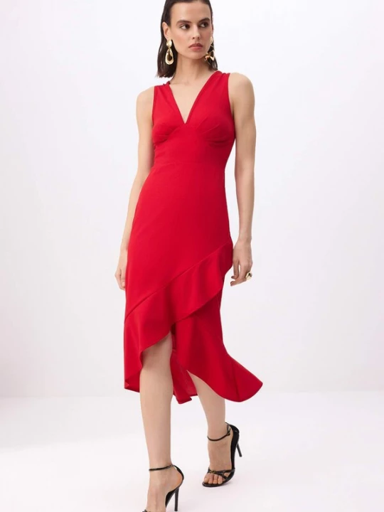 Foto van product Trendyol Jurk rood