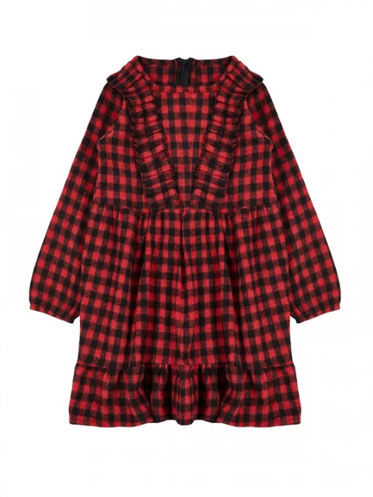 Foto van product Trendyol Jurk rood / zwart
