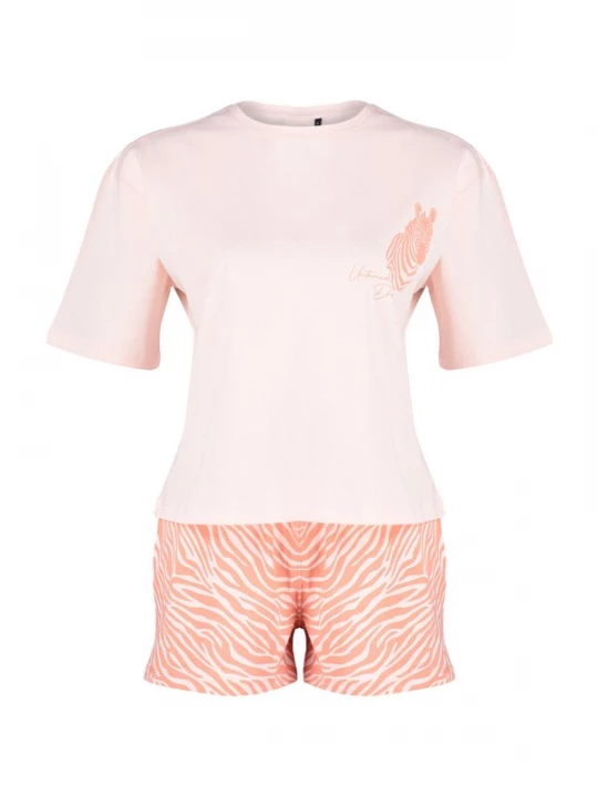 Foto van product Trendyol Korte pyjama pitaja roze / oudroze