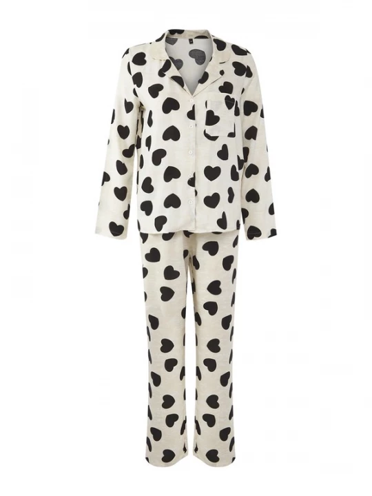 Foto van product Trendyol Pyjama ecru / zwart